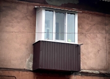 Остекление и наружная отделка профлист 