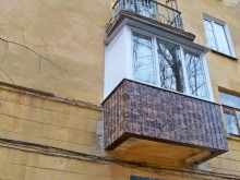 Наружная отделка профлист под камень